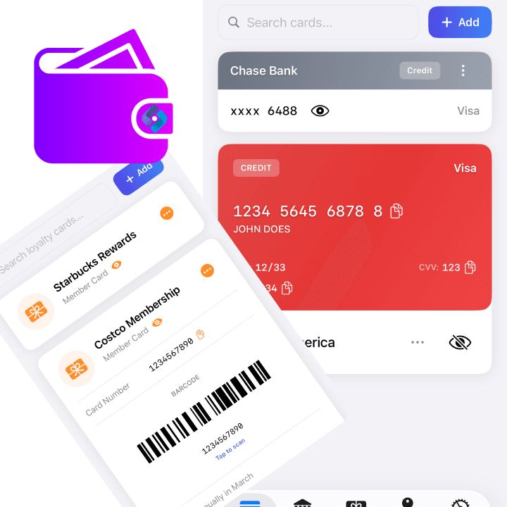 CybaWallet - Secure Digital Wallet preview 1
