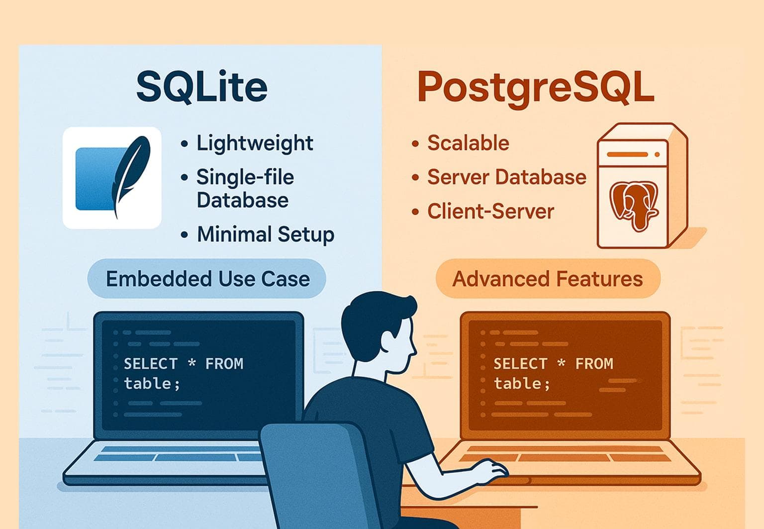 🗃️ SQLite vs PostgreSQL Which One Should You Use?